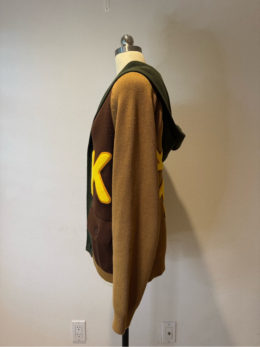 Kenzo Colour-Block Cotton Cardigan - Picture 2 of 11